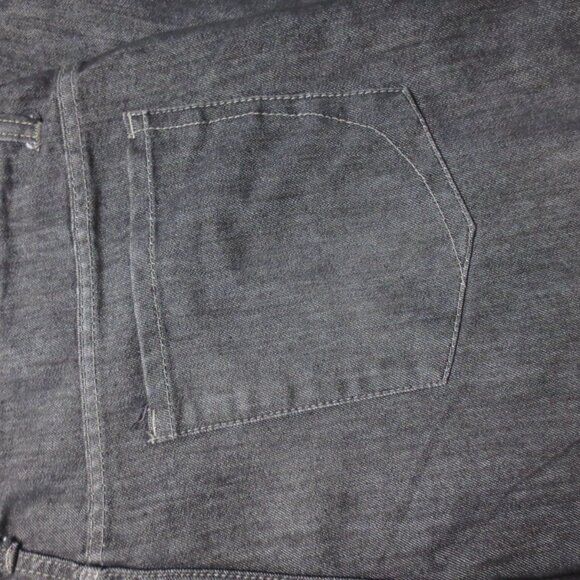 4/$14 PAPER DENIM & CLOTH mens JEANS dark gray DENIM black SIZE 42/32 - Picture 9 of 10